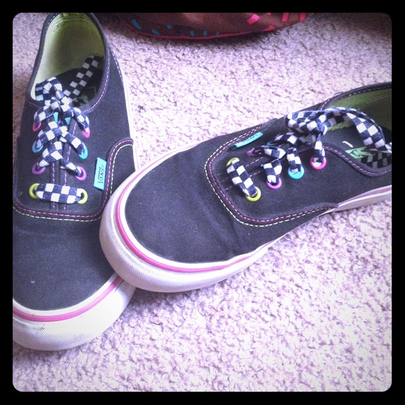 Multi-Color Vans (I Take Most Offers)