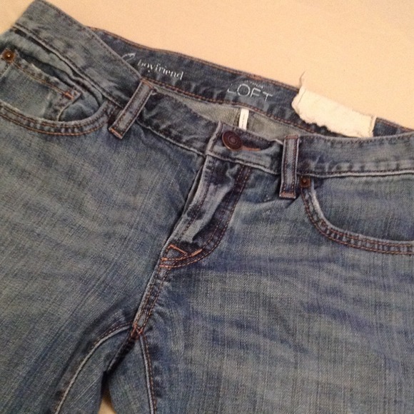 LOFT Boyfriend Jeans