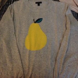 J. Crew Pear sweater
