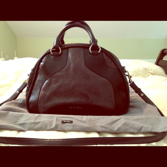 Sold! Miu Miu leather handbag.