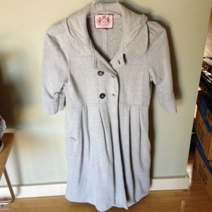 Juicy Couture gray cotton jacket