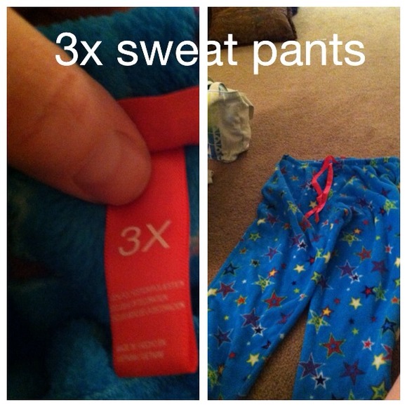 Fleece sweat pants, makeup, coach HOLD