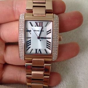 Michael kors rose-gold emory watch