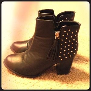 Forever 21 Studded Booties