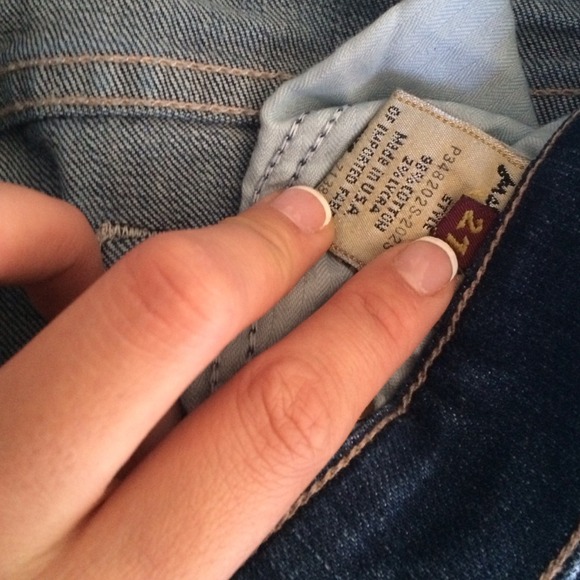 Authentic 7 for all mankind Capri jeans, size 27 - Picture 3 of 4