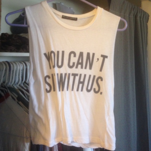 TRADING✋✋✋. Brandy melville you can't sit