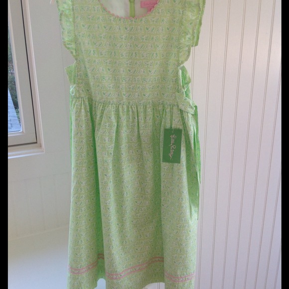 Lilly Scalloped Butterfly Dress Girls 12 - Picture 1 of 2
