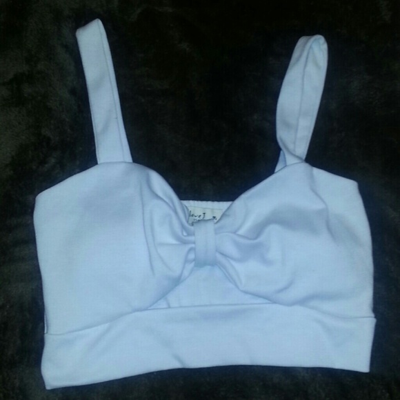 White Crop Top