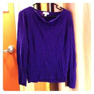Light sweater - purple