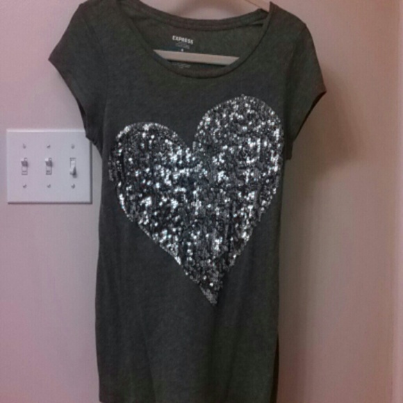 Express Tops - @---Whole lot of love express t shirt