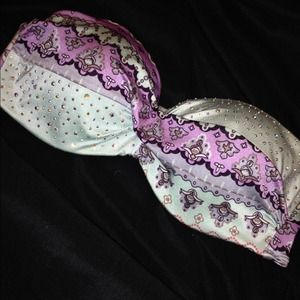 Add 2 Cup Sizes VS bandeau bikini swim top 💋