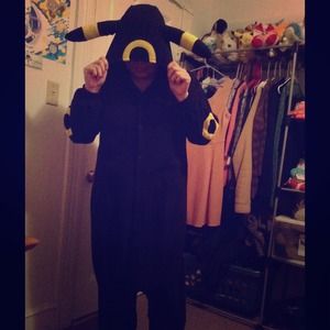 Pokemon umbreon adult large unisex onesie pajamas!