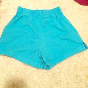 Baby blue soffe shorts