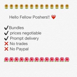 Hello Fellow Poshers! ❤️