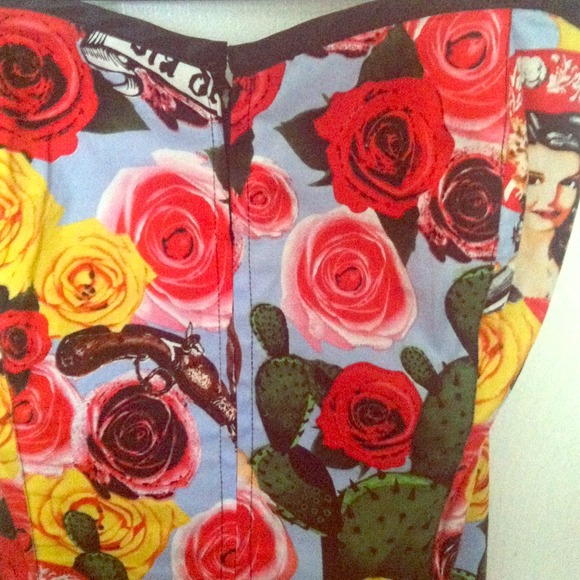 Hell bunny rockabilly corset top ❤