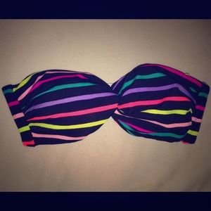 strapless bathing suit top