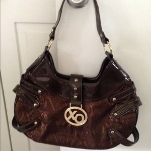 Brown handbag
