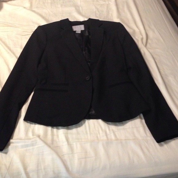 H&M single breasted black blazer
