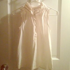 Jcrew silk sleeveless blouse 00