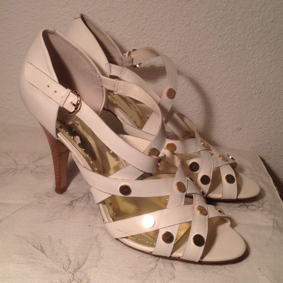 BCBG PARIS Strappy High Heels Size 10 B