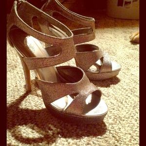 Charlotte Russe sparkly heels