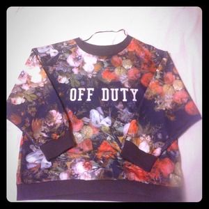 Zara print floral jumper