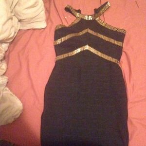 Black and gold dress 🚫SOLD🚫