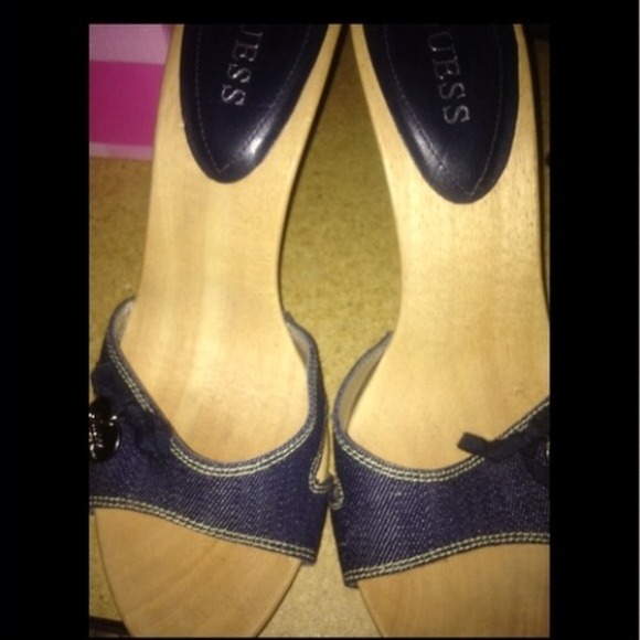 Denim Guess shoes