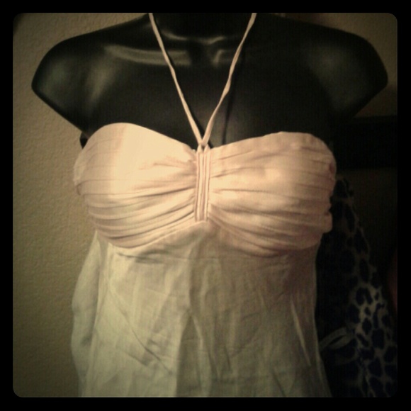 Pale Pink Halter Top