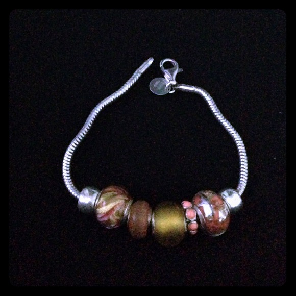 Persona Bracelet With Charms and Stoppers !