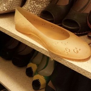 Gucci jelly bean flats