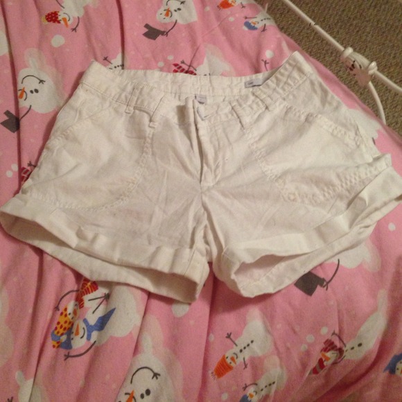 White Shorts