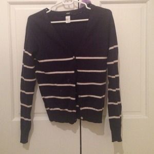 Striped H&M Cardigan