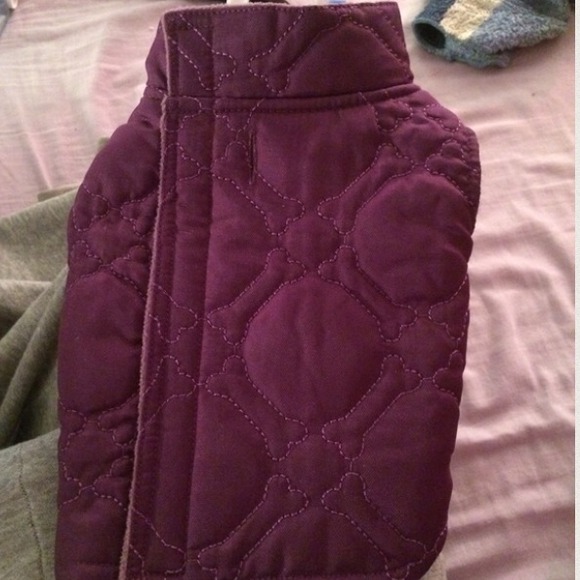 fleece lined dog jacket