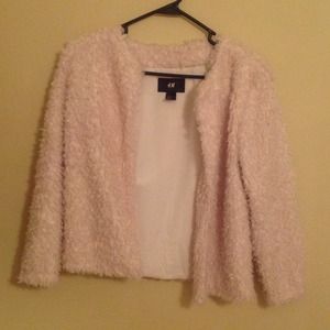 🔴SOLD🔴H&m fuzzy coat