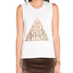 Flower child muscle tee