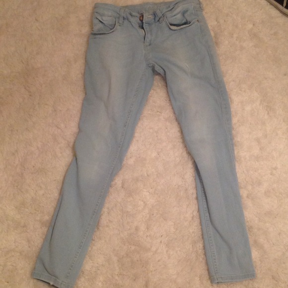 Zara light wash jeans