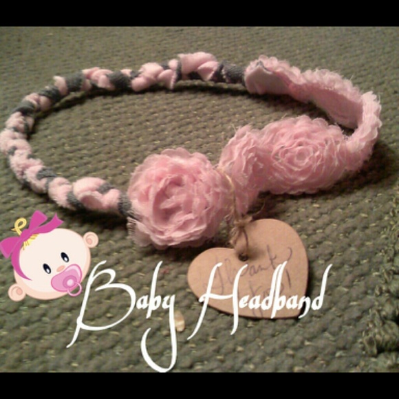 NOT FOR SALE.   Baby Headband