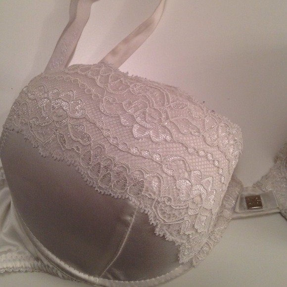 FINAL SALEπDOLCE&GABBANA Silk&Lace Push Up Bra - Picture 3 of 4