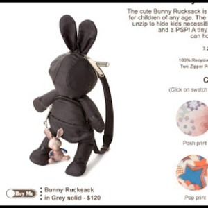 Stella McCartney Lesportsac bunny rucksac