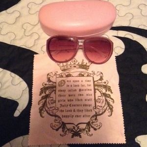 Juicy Couture quirky sunglasses