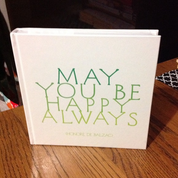 Blank Journal "May You Be Happy Always"