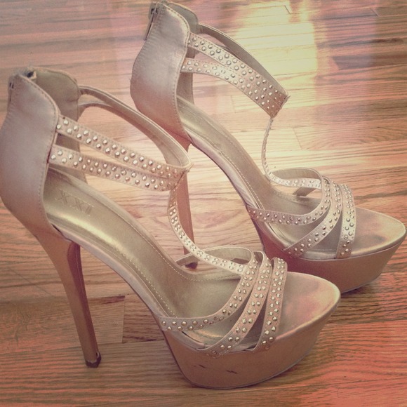 F21 Nude Heels
