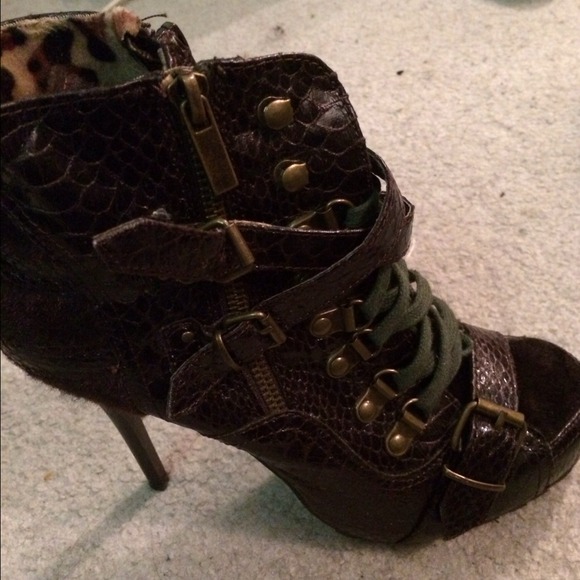 Brown Dollhouse Bootie