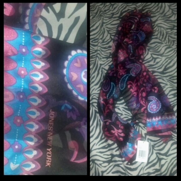 Jones New York Silk Scarf