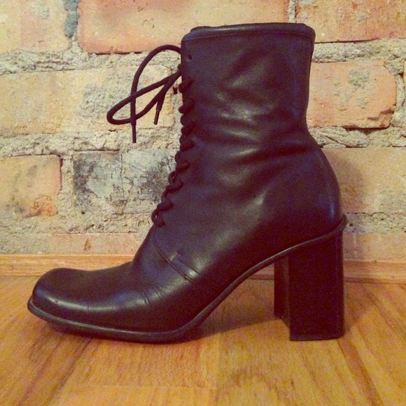 Vintage Black Witchy Boots