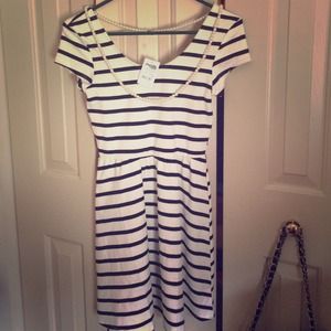 ✨REDUCED✨Charlotte Russe striped skater dress