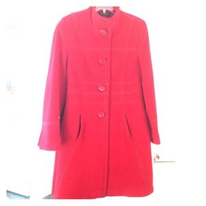 Beautiful red coat from "Steve by Searle"