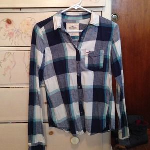 Hollister flannel shirt