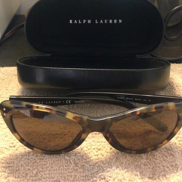 Authentic Ralph Lauren cat Eye sunglasses